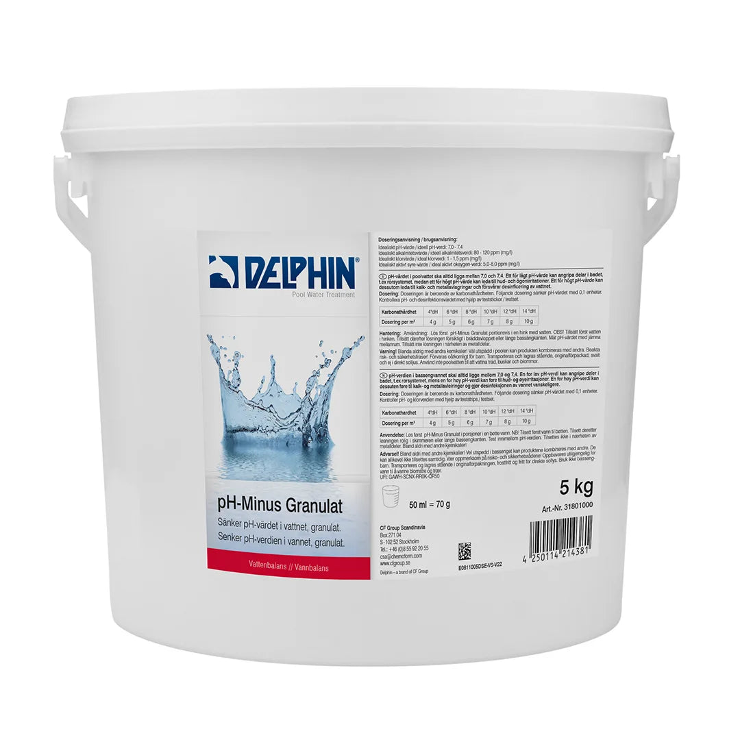 DELPHIN pH-minus granulat 5 kg