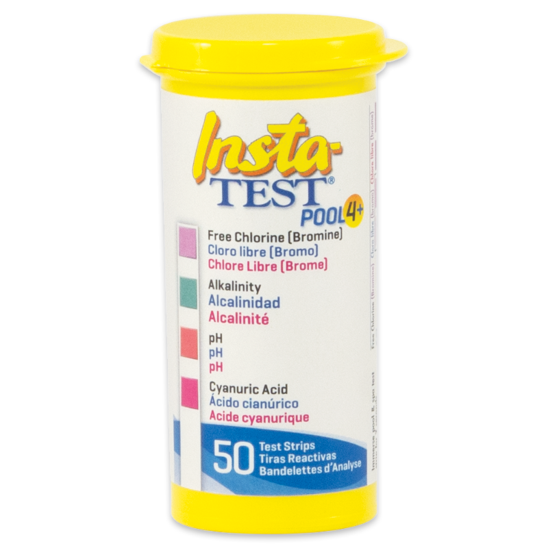 LaMotte Insta-Test 4 – Teststickor för pool och spabad (50 st)