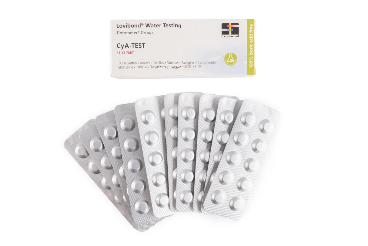 Lovibond Testtabletter Cyanursyra (CYA) – 10 st