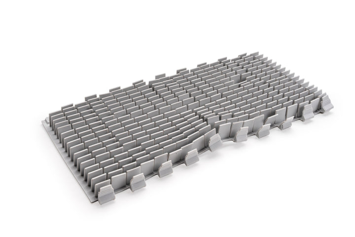 Borste, aktiv PVC grå, Midi-Vac20+10 – Pahlén 634665