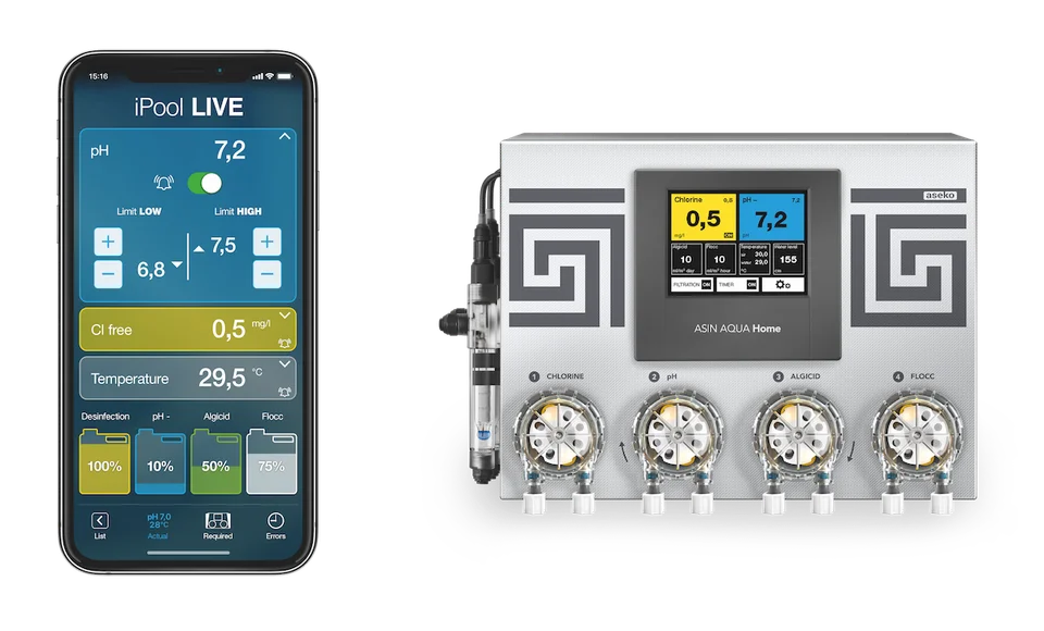 ASIN AQUA Home VS pH/CLF eller pH/Redox