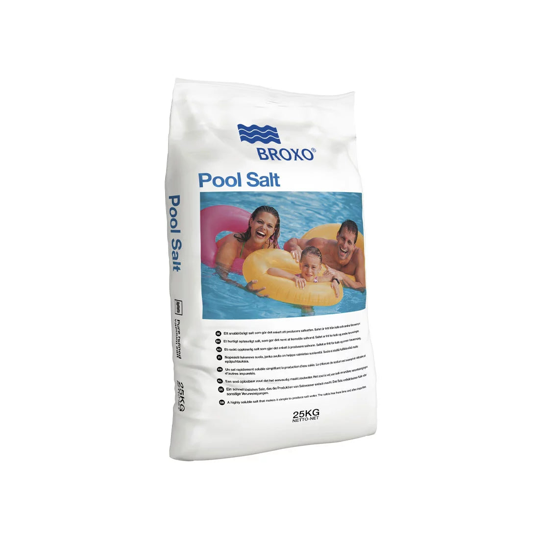 Poolsalt 25kg - Premiumsalt för saltklorinatorer