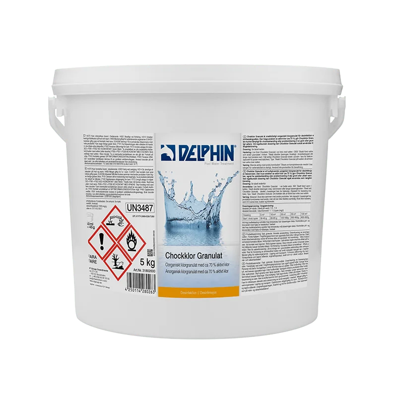 DELPHIN Chockklor granulat 5 kg