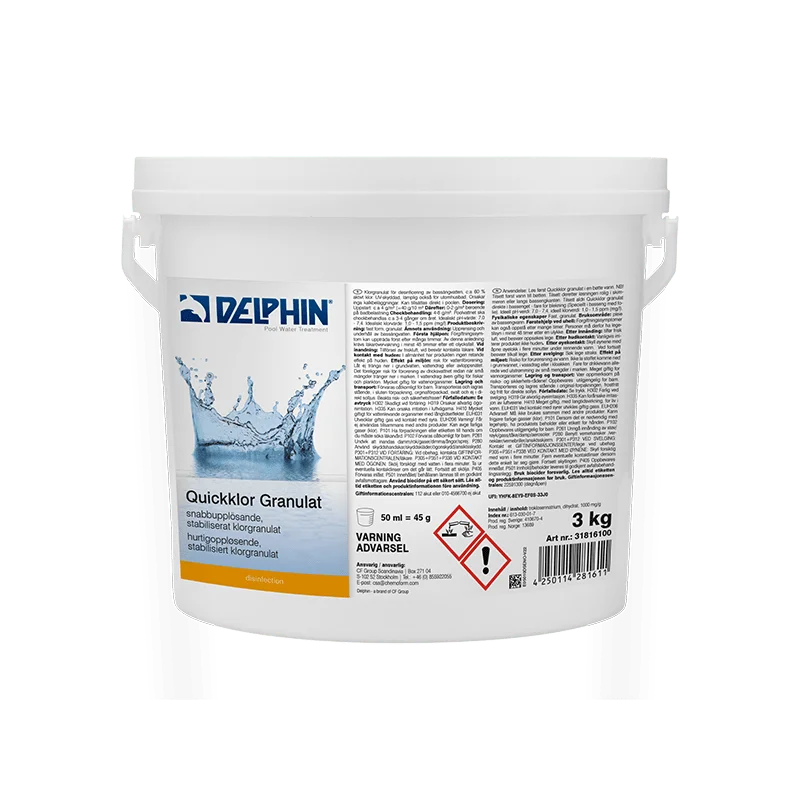 DELPHIN Quickklor granulat 3 kg