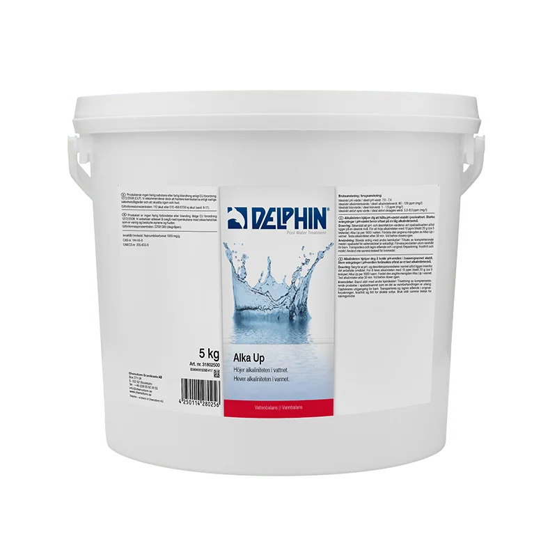Delphin Alka Up 5 kg – Höj alkaliniteten i pool och spabad