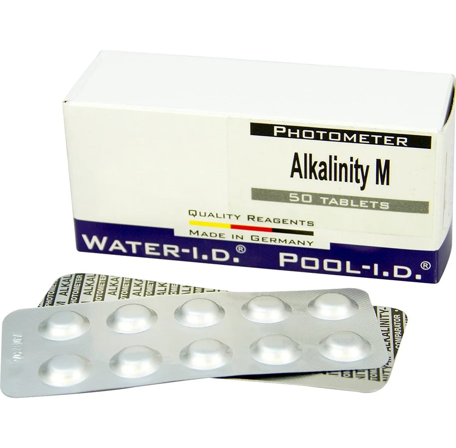 Testtabletter Alkalinitet till Poollab