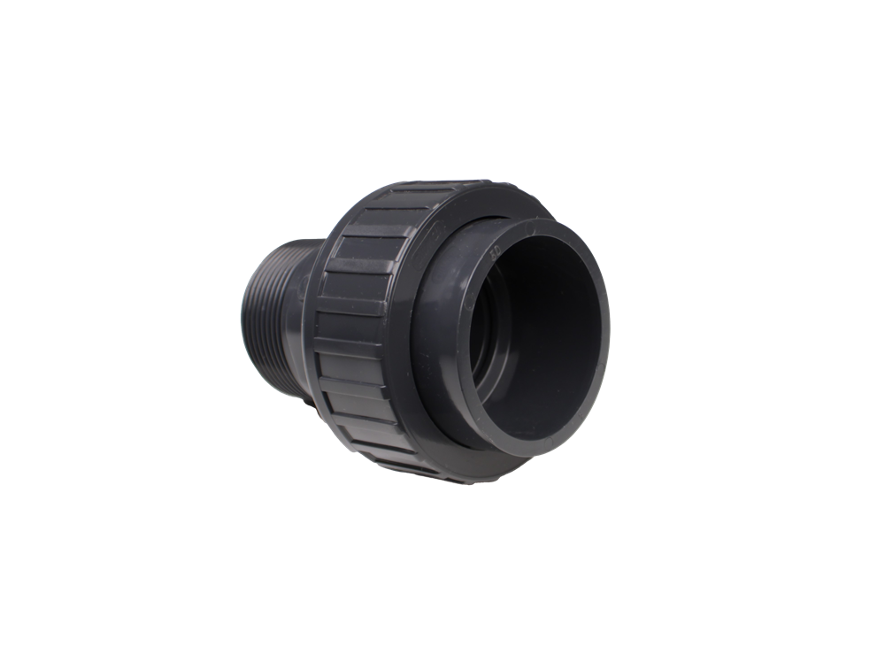 Union PVC, d50x11/2" UTV PN16, lim/inv gänga