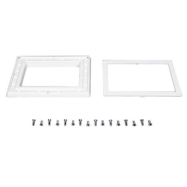 Front och fläns vit – AstralPool standardmun – artikel 4402010308