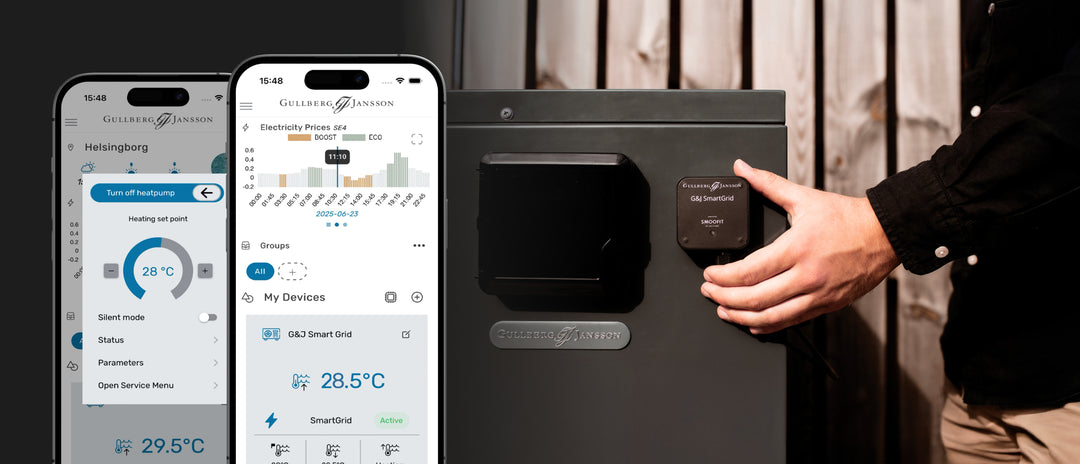 G&J SmartGrid för elprisstyrning av poolvärmepumpar