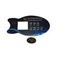 Gecko K73 Platinum Displayetikett – 2 Pumpar – artikel 1175