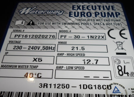 Waterway Massagepump 3HP1SP In.Link – artikel 916